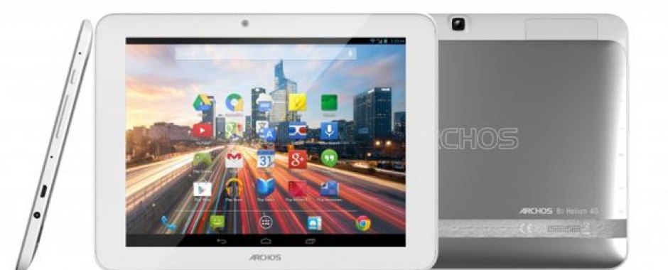 archos 80 helium 4G tablet